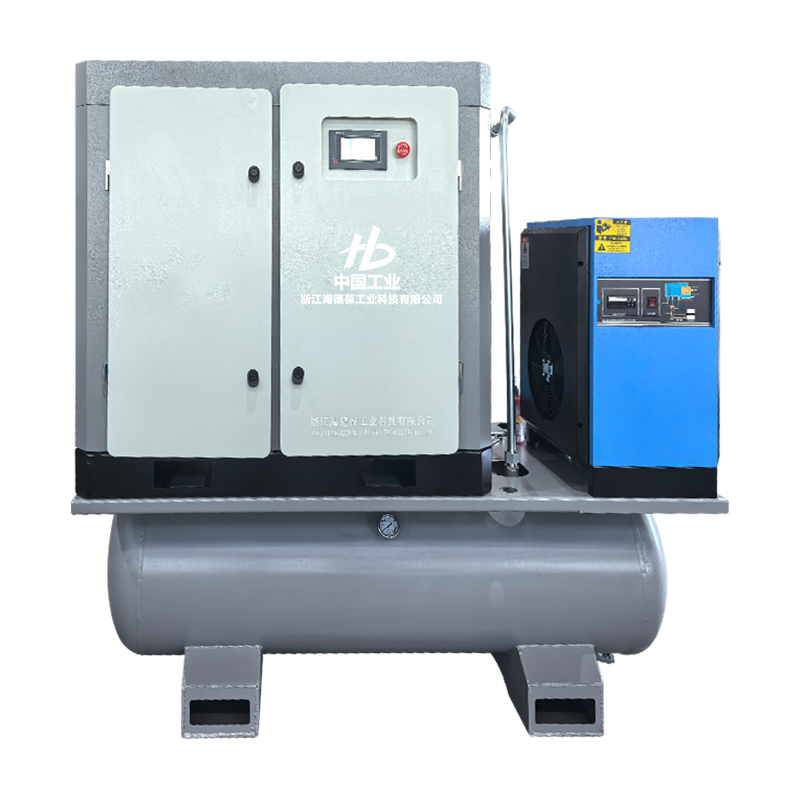 Screw compressor laser integrated machine