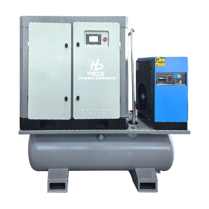 Screw compressor laser integrated machine