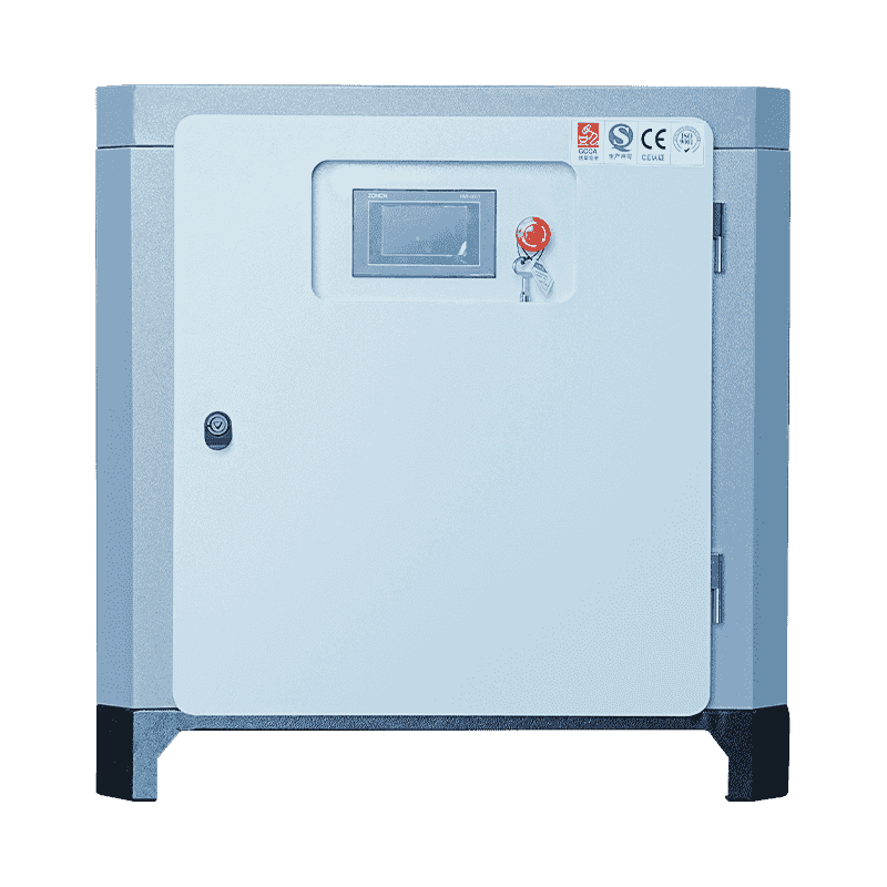 10HP Micro-oil twin screw single stage compressor