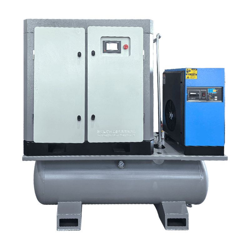 Screw compressor laser integrated machine